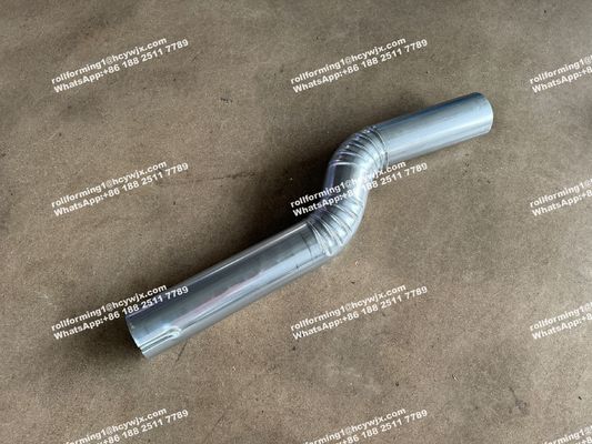 Regenrohr-Rollformmaschine Hydraulisches Schneiden 100 mm oder kundenspezifischer Durchmesser