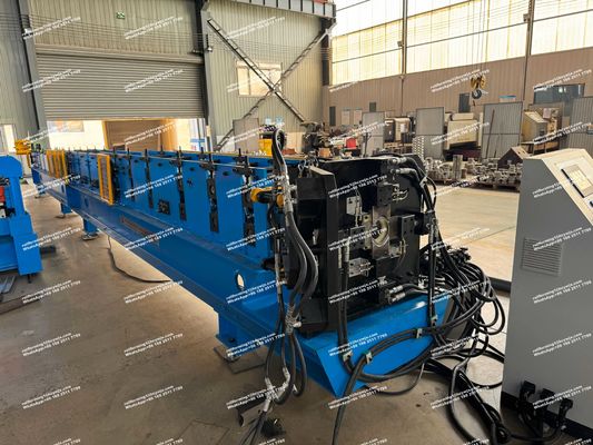100 mm Runde Rohrrrollenformmaschine Hydraulikschneidmaschine Typ