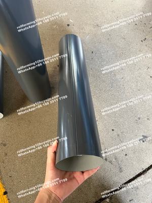 Rundes Regenrohr Rollenformmaschine für Regenwasser Downpipe / Wasserleitung