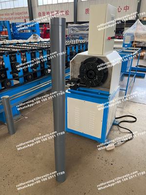Regen-Wasser-Stahl leiten unten die Rolle, die Maschine 380V 50Hz 3 Phasen bildet