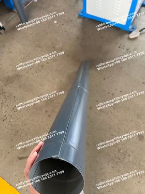 Regen-Wasser-Stahl leiten unten die Rolle, die Maschine 380V 50Hz 3 Phasen bildet