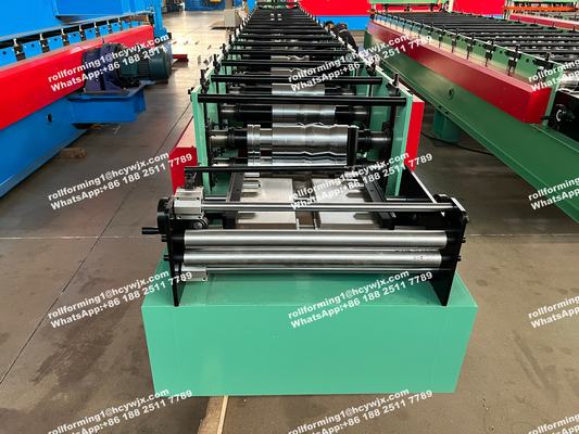 Stahl / Aluminium / Kupfer-Rinnenmaschine für Regenwasser-Rinnenprofile