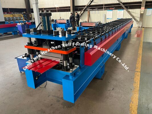 Farbstahlwandplatten Rollenformmaschine