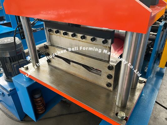 Farbige Stahlplatten-Dach-Wandplatten-Rollformmaschine