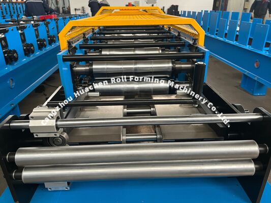 Farbige Stahlplatten-Dach-Wandplatten-Rollformmaschine