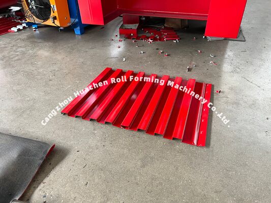 Verzinkte Dachblech-Kaltwalzformmaschine