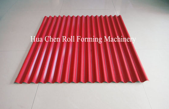 Doppelschicht-Rollformmaschine mit PLC-Steuerung für 0,3-0,6 mm Stahlstärke und 1250 mm Breite