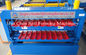 rote Doppelschicht-Rolle der Platten-20m/Min, die Maschinen-Deckungs-Blechumformungs-Maschine bildet