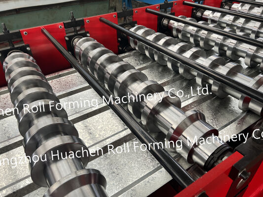 Maschine zur Verformung von Metallstahlspulen; Maschine zur Verformung von Trapez-Dachplatten