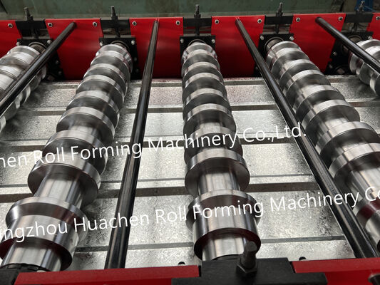 Maschine zur Verformung von Metallstahlspulen; Maschine zur Verformung von Trapez-Dachplatten