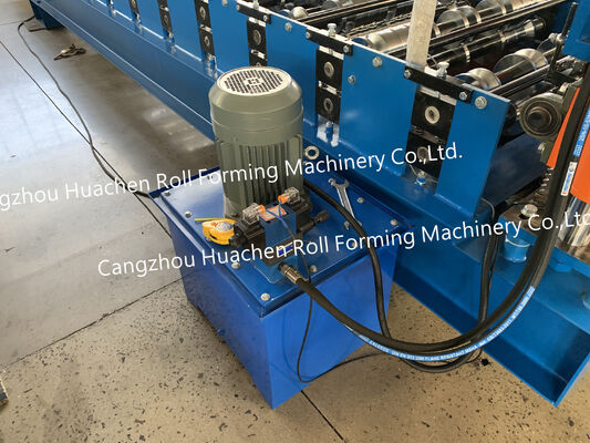15 Stationen Wandplatten Rollformmaschine mit 45# Stahlkonstruktion und Kettenantrieb für eine effiziente Produktion