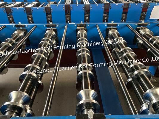 15 Stationen Wandplatten Rollformmaschine mit 45# Stahlkonstruktion und Kettenantrieb für eine effiziente Produktion