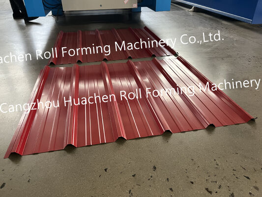 Vollautomatische Maschine zur Herstellung von Metall-Golfdachplatten Maschine zur Herstellung von Dachplatten