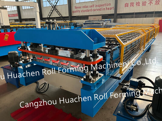 Hochwertige Trapezdachformmaschine mit einer Schicht