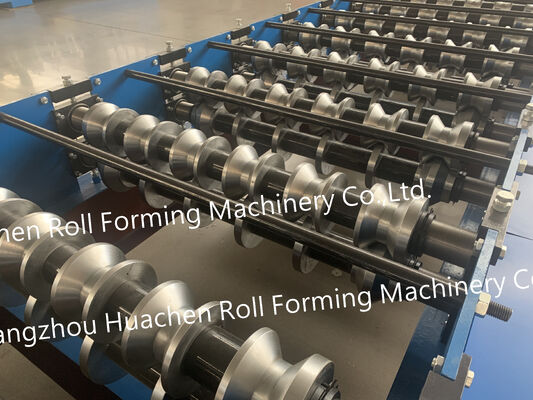 Dachplatten-Stufenfliesen-Rollformmaschine Dach- und Wandblech-Rollenmaschine