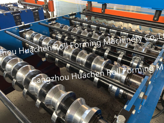 Steel plate profile structure rolling floor forming machine, roof panel, wall panel, roof
