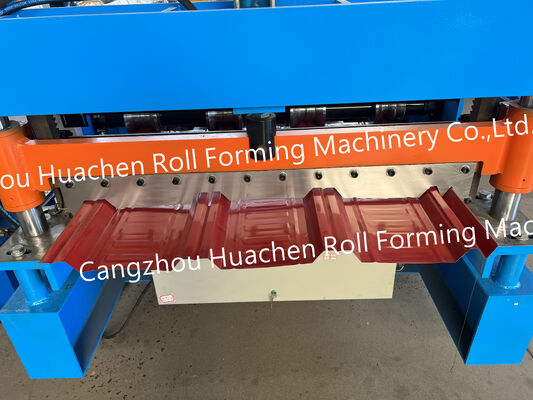 Metall, Stahl, Dach-/Wand-/Dachplatten, Metallbleche, Herstellung, Walzformmaschine