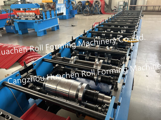 Maschine zur Herstellung von Stahlplatten, Eisenplatten und Wandplatten; Maschine zum Formen von Metalldachplatten