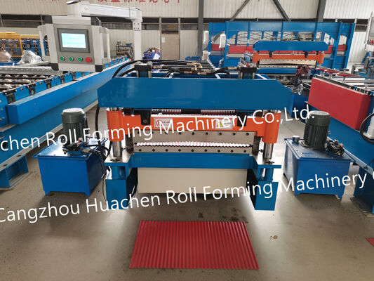 Trapezförmige Dachpaneel-/Wandpaneelformmaschine/Fliesenherstellungsmaschine