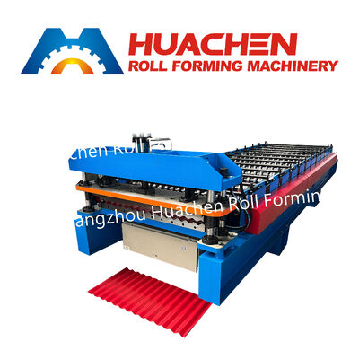 Maschine zur Verformung von Dachblechen / Fliesenmaschine / Wandplatte
