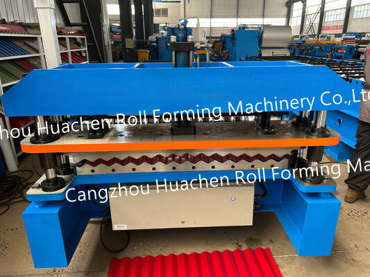 Maschine zur Verformung von Dachblechen / Fliesenmaschine / Wandplatte