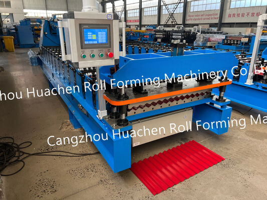 Maschine zur Verformung von Dachblechen / Fliesenmaschine / Wandplatte