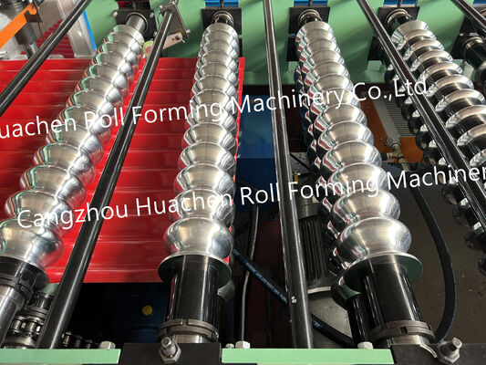 Wave-shaped profile sheet forming machine / Suitable for the construction industry / Tile manufacturing machine