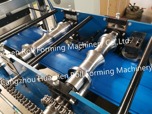 Single Layer Aluminium Panel Roof Tile Roll Forming Step Tiles Machine