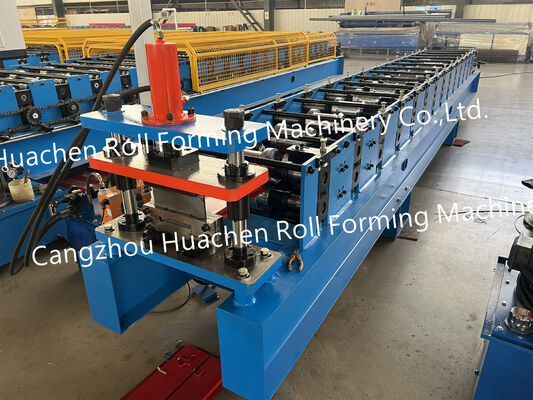 Roofing tiles manufacturing machine for high-strength corrugated glazed steel tiles using sheet pressing technology