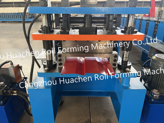Metal roofing tiles and glazed tiles single-layer roll-forming machine