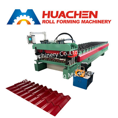 Roof Tile Forming Machine Glazed Tile Making Machine Steel Sheet Roll Former