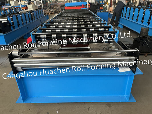Hocheffiziente, zahnradgetriebene Trapezblech-Profiliermaschine