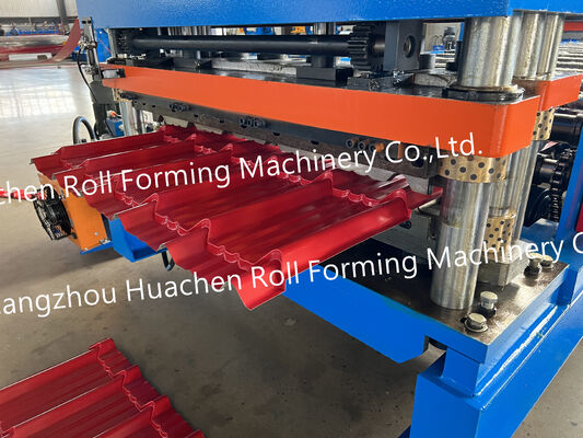 Galvanized and PPGI colored sheet roofing panels, color steel profiles, cold-rolled forming processing equipment