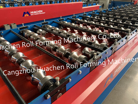 High-strength steel tile roof panel rolling press machine for construction materials