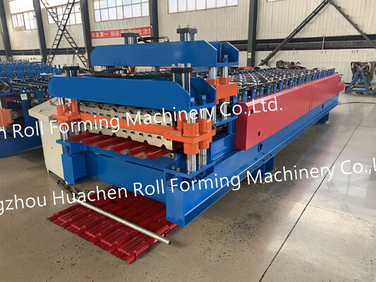 Maschine zur Herstellung von Metall-Stahl-Roll-Dachblechen Doppelschicht-Verglasungsteile-Formmaschine