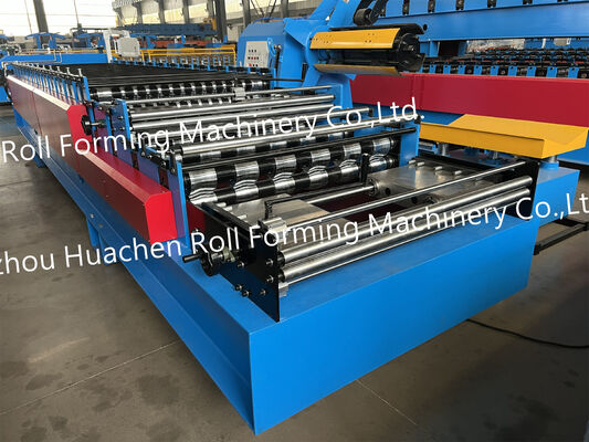 High-quality steel sheet roof panel manufacturing machine / Double-layer glazed tile forming machine