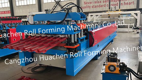 Kaltgeformte Rollenformmaschine für Stahldach