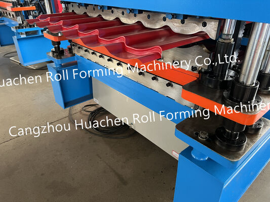 Kaltgeformte Rollenformmaschine für Stahldach
