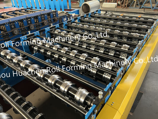 Doppelschicht-Dachrollenformmaschine Ibr & Step Fliesenblattmachine