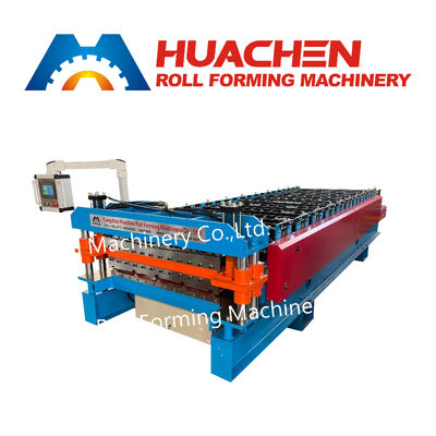 Putai-Metallwelldachblechherstellungs-PPGI-/PPGL-/Gi/Gl-Zinkstahl-Dachziegel-Rollformmaschine