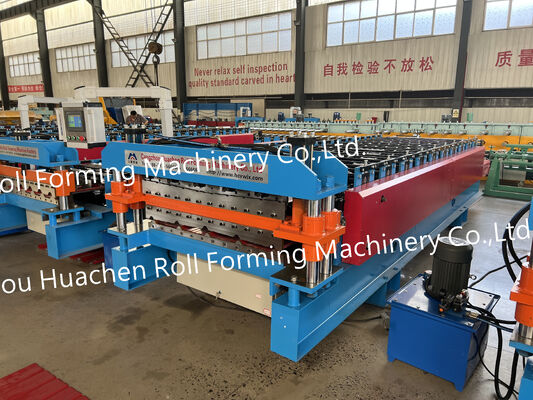 Putai-Metallwelldachblechherstellungs-PPGI-/PPGL-/Gi/Gl-Zinkstahl-Dachziegel-Rollformmaschine