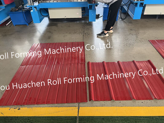 Putai-Metallwelldachblechherstellungs-PPGI-/PPGL-/Gi/Gl-Zinkstahl-Dachziegel-Rollformmaschine