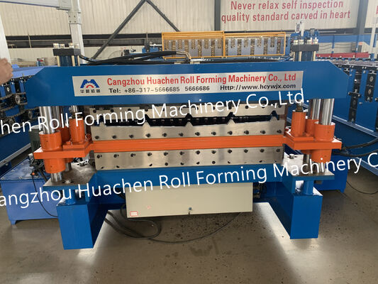 Outlet-Doppelschicht-Dachziegel-Rollformmaschine aus China