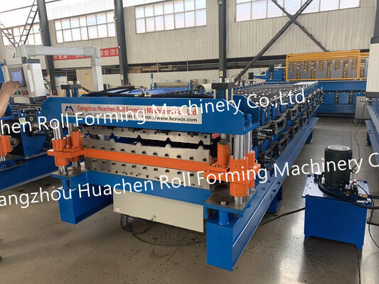Outlet-Doppelschicht-Dachziegel-Rollformmaschine aus China
