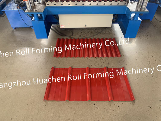Outlet-Doppelschicht-Dachziegel-Rollformmaschine aus China