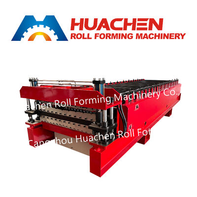 Neue computergesteuerte Doppelschicht Rollenformmaschine