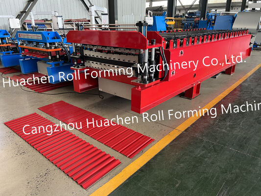 Neue computergesteuerte Doppelschicht Rollenformmaschine