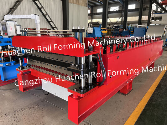 Neue computergesteuerte Doppelschicht Rollenformmaschine