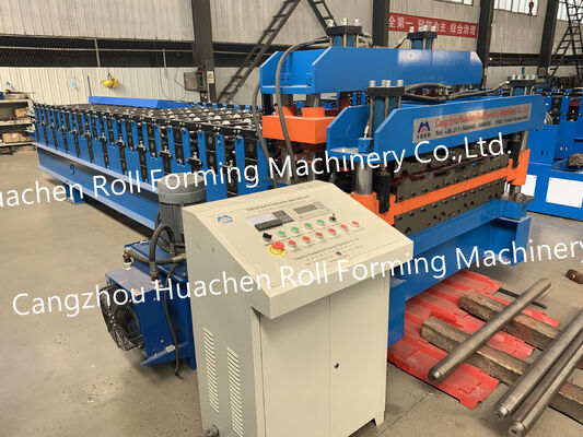 Hochwertige Rollformmaschine für die Blechumformung von Dachblechen