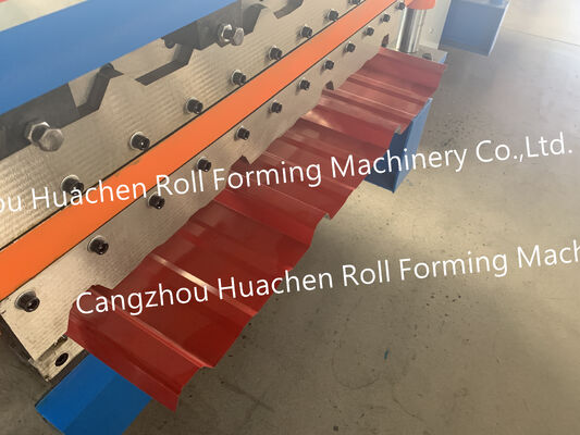 Maßgenaue Rollformmaschine für glasierte Dachziegel aus Aluminium